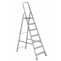 Стремянка "АЛЮМЕТ" 7-ми ступенчат. стальная