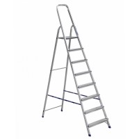 Стремянка "АЛЮМЕТ" 8-ми ступенчат. стальная