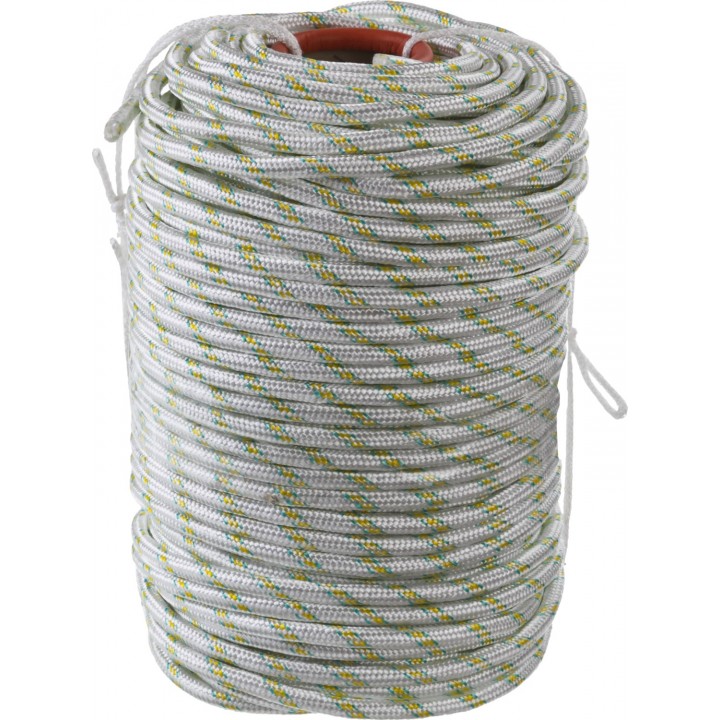 Шнур плетеный капроновый 12мм, 24-прядный, 2200кгс СИБИН 50220-12