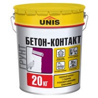Грунтовка Бетон-Контакт 20 кг ЮНИС